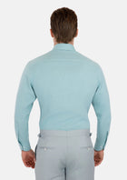 Light Teal Linen Shirt - SARTORO382