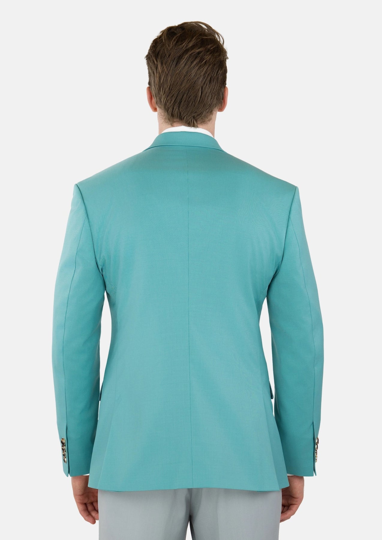 Light Teal Performance Stretch Jacket - SARTORO