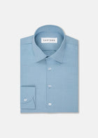 Light Teal Ultrasoft Aloe Shirt - SARTORO255