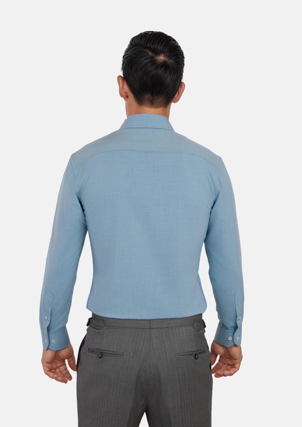 Light Teal Ultrasoft Aloe Shirt - SARTORO