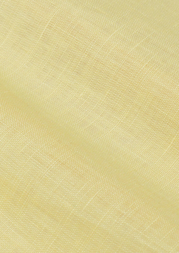 Light Yellow Linen T-Shirt - SARTORO425