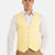 Light Yellow Linen Vest - SARTORO