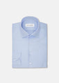 Lightblue Herringbone Shirt - SARTORO
