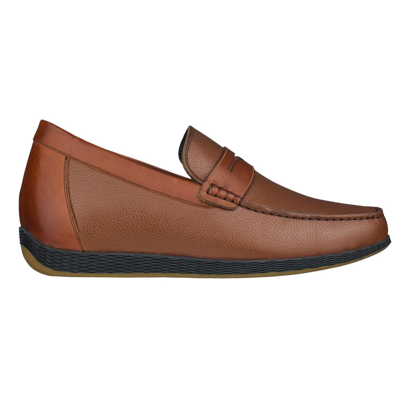 Lightweight Brown Penny Loafers - 2883