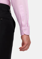 Lilac Dobby Weave Shirt - SARTORO59