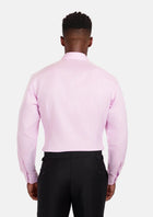 Lilac Dobby Weave Shirt - SARTORO111