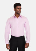 Lilac Dobby Weave Shirt - SARTORO