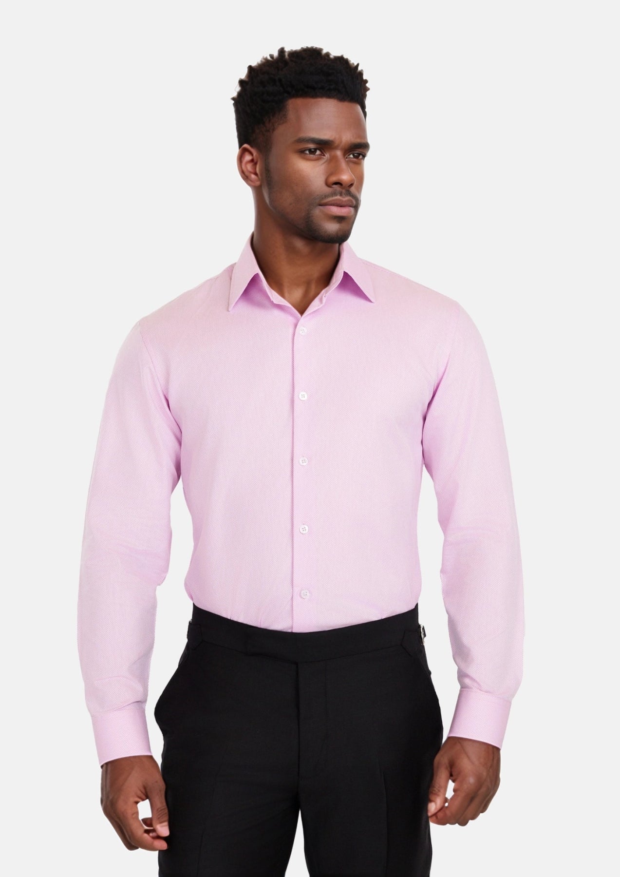 Blush Rose Micro Dot Shirt