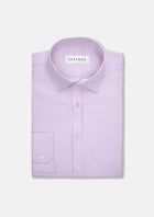Lilac End On End Shirt - SARTORO45