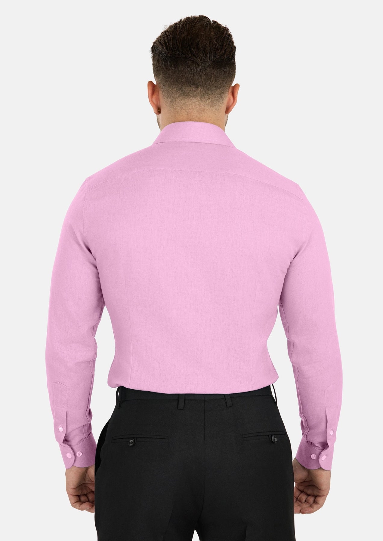 Lilac Linen Shirt - SARTORO