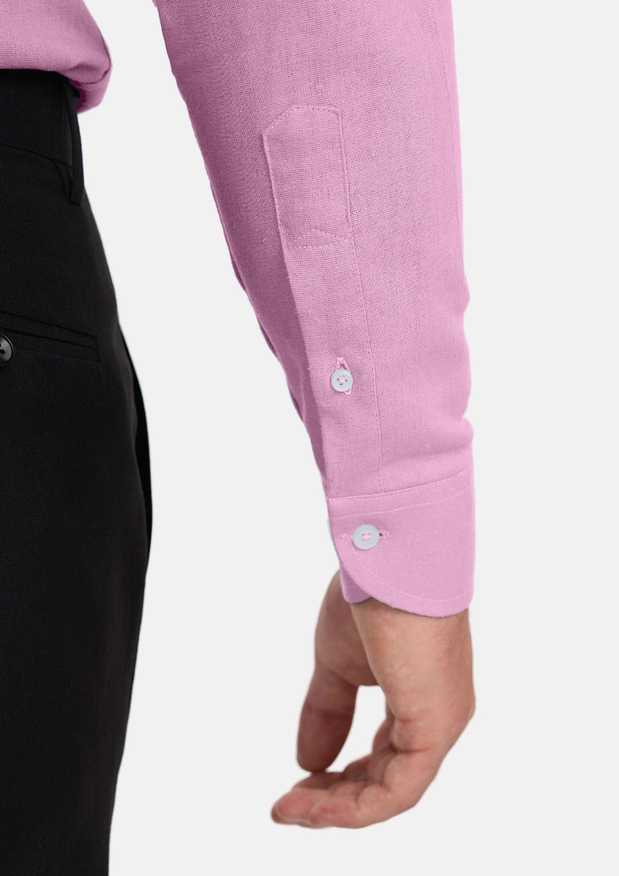 Lilac Linen Shirt - SARTORO