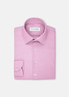 Lilac Linen Shirt - SARTORO640
