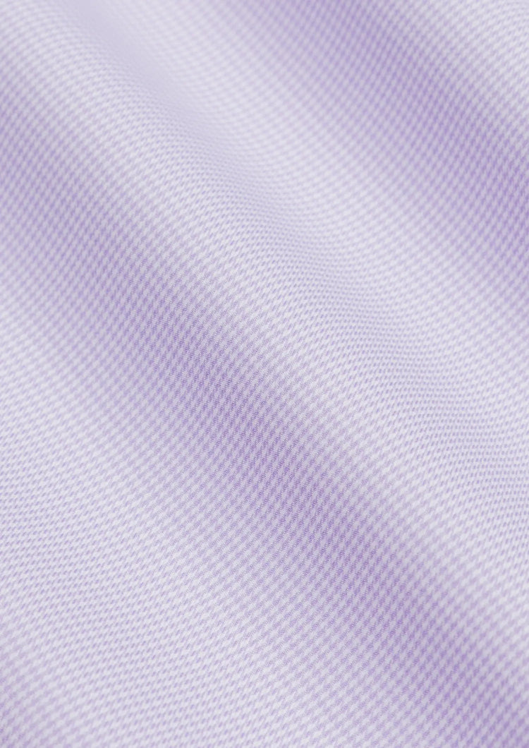 Lilac Micro Houndstooth Shirt - SARTORO631