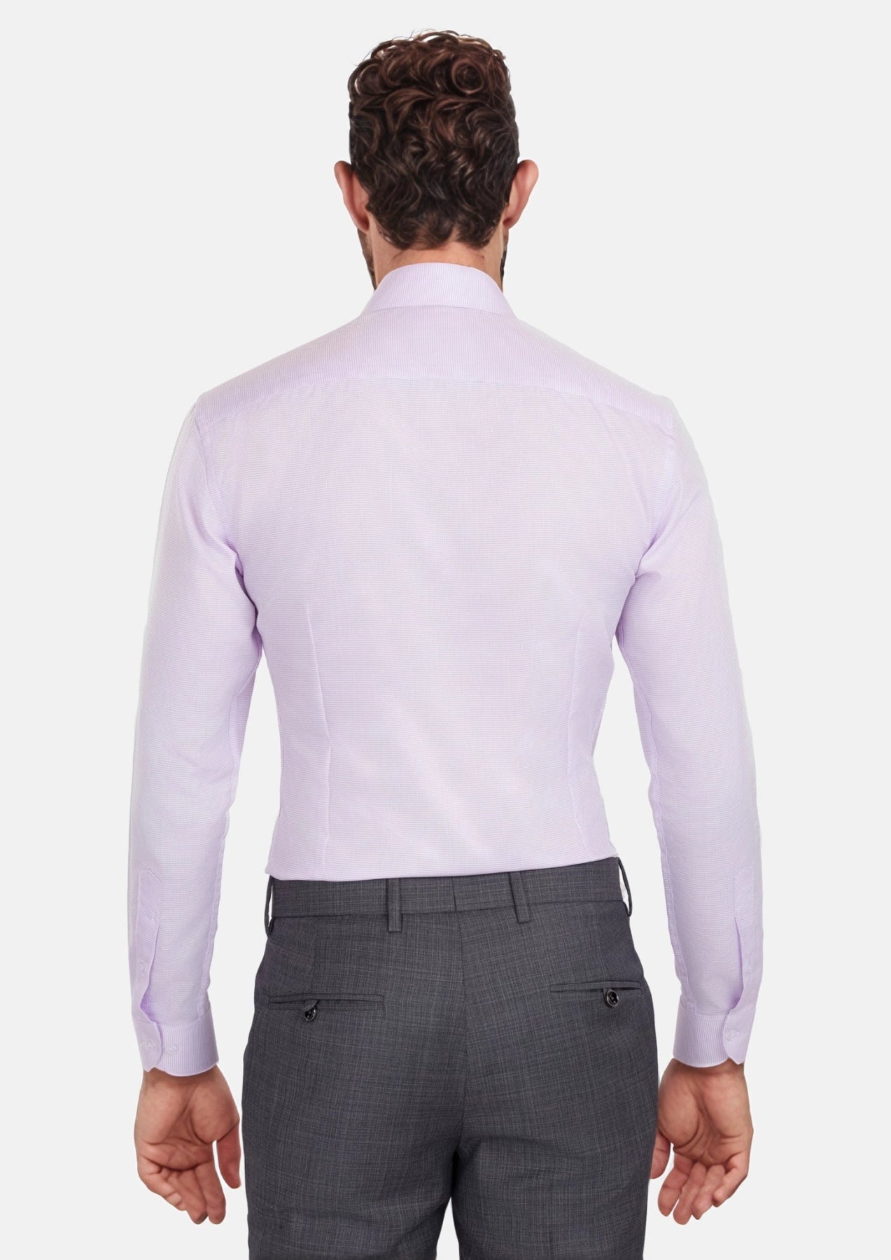 Lilac Textured Shirt - SARTORO