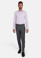 Lilac Textured Shirt - SARTORO402