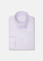 Lilac Textured Shirt - SARTORO11