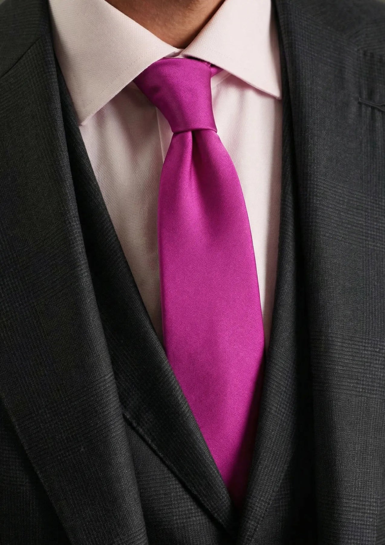Magenta Tie - SARTORO206