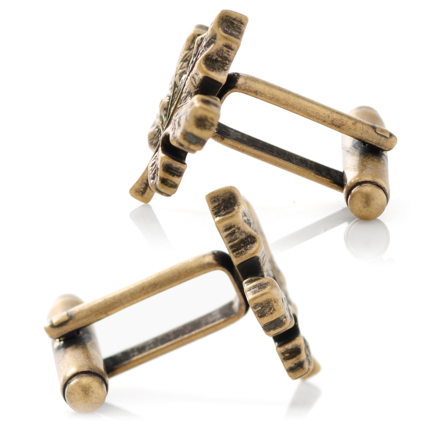 Maple Leaf 3D Cufflinks - SARTORO727