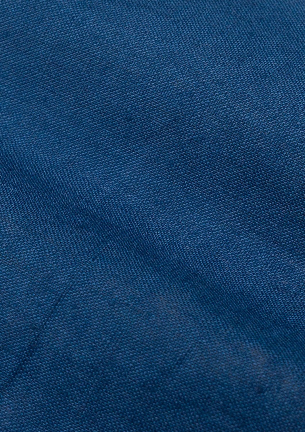 Marine Blue Linen Shirt - SARTORO