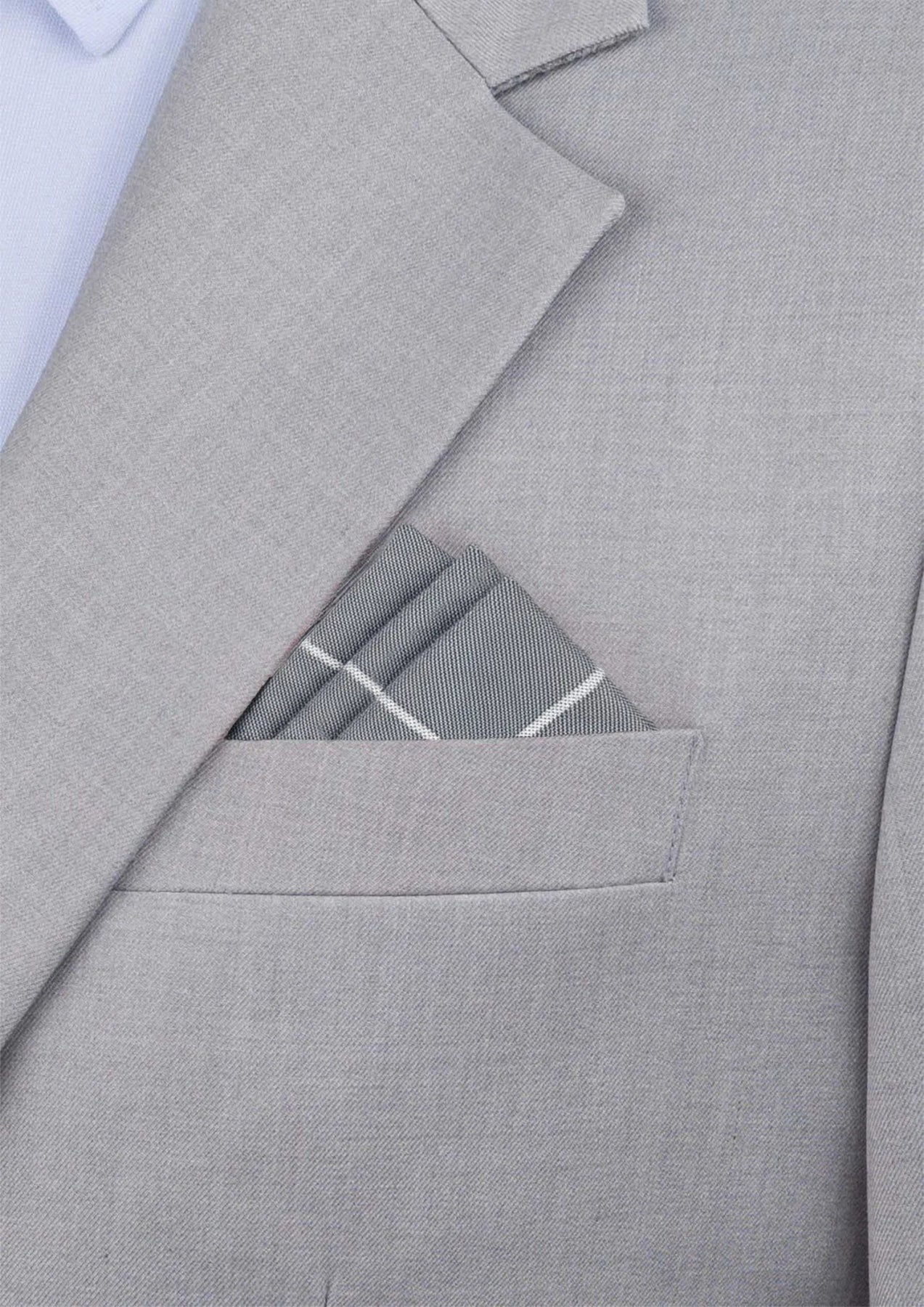 Matching Suit Fabric Pocket Square - SARTORO108