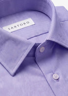 Mauve Egyptian Cotton Shirt - SARTORO84