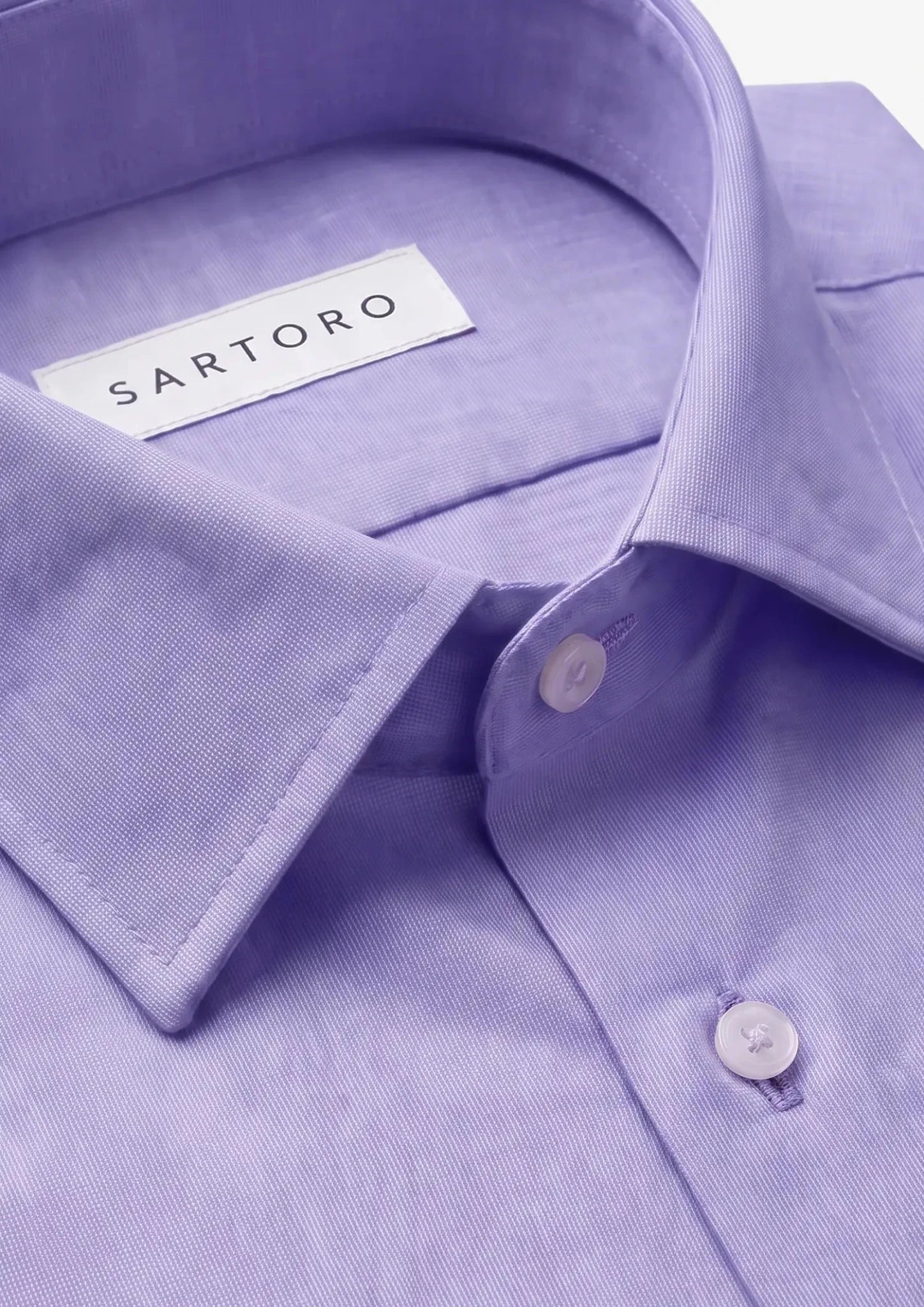 Mauve Egyptian Cotton Shirt - SARTORO819