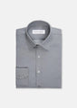 Medium Grey End On End Shirt - SARTORO