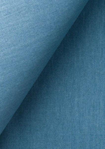 Mid Blue Linen Blend Vest - SARTORO