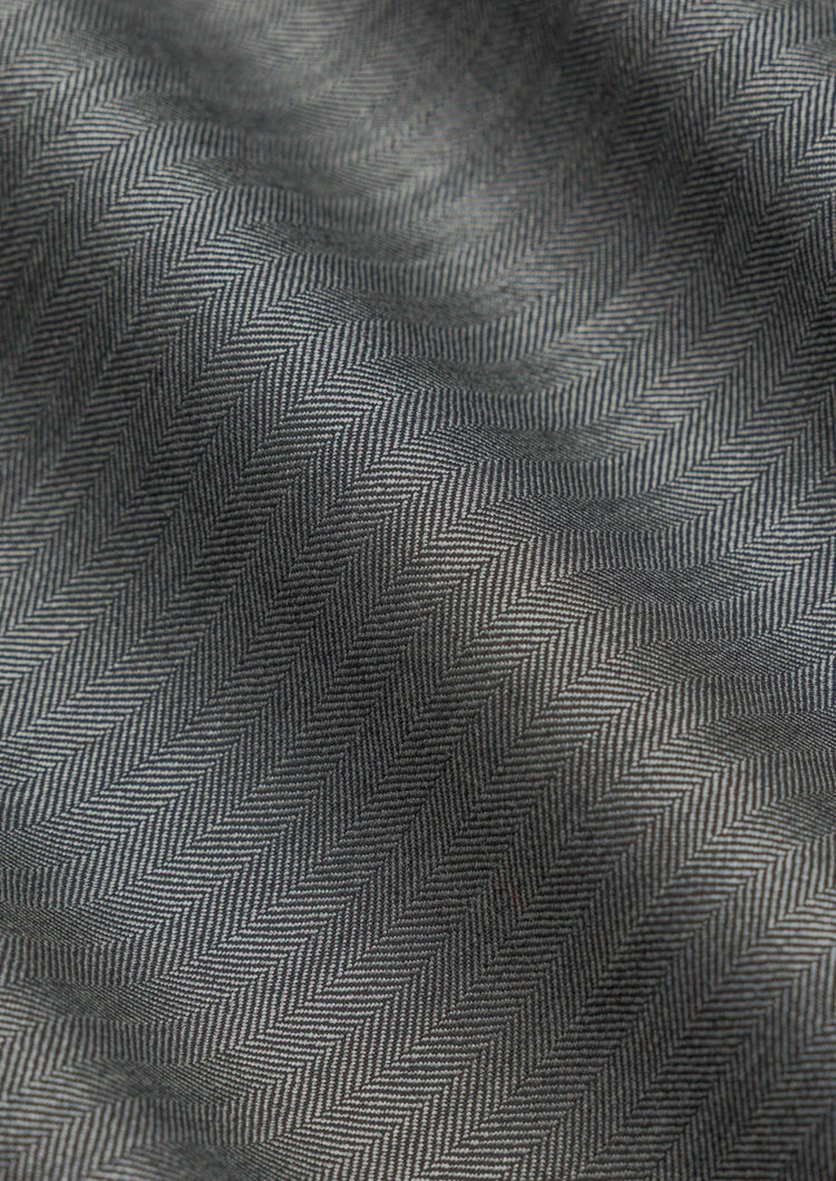 Mid Grey Herringbone Astor Suit - SARTORO37