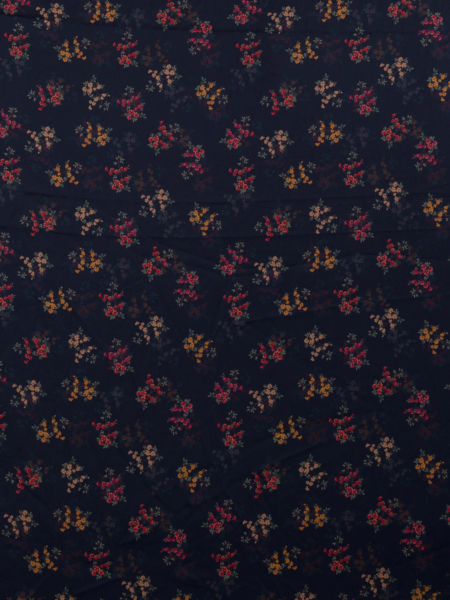 Midnight Bloom Silk Shirt - SARTORO115