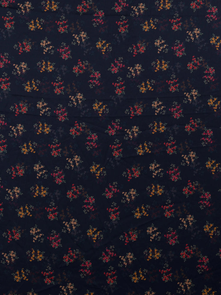 Midnight Bloom Silk Shirt - SARTORO497