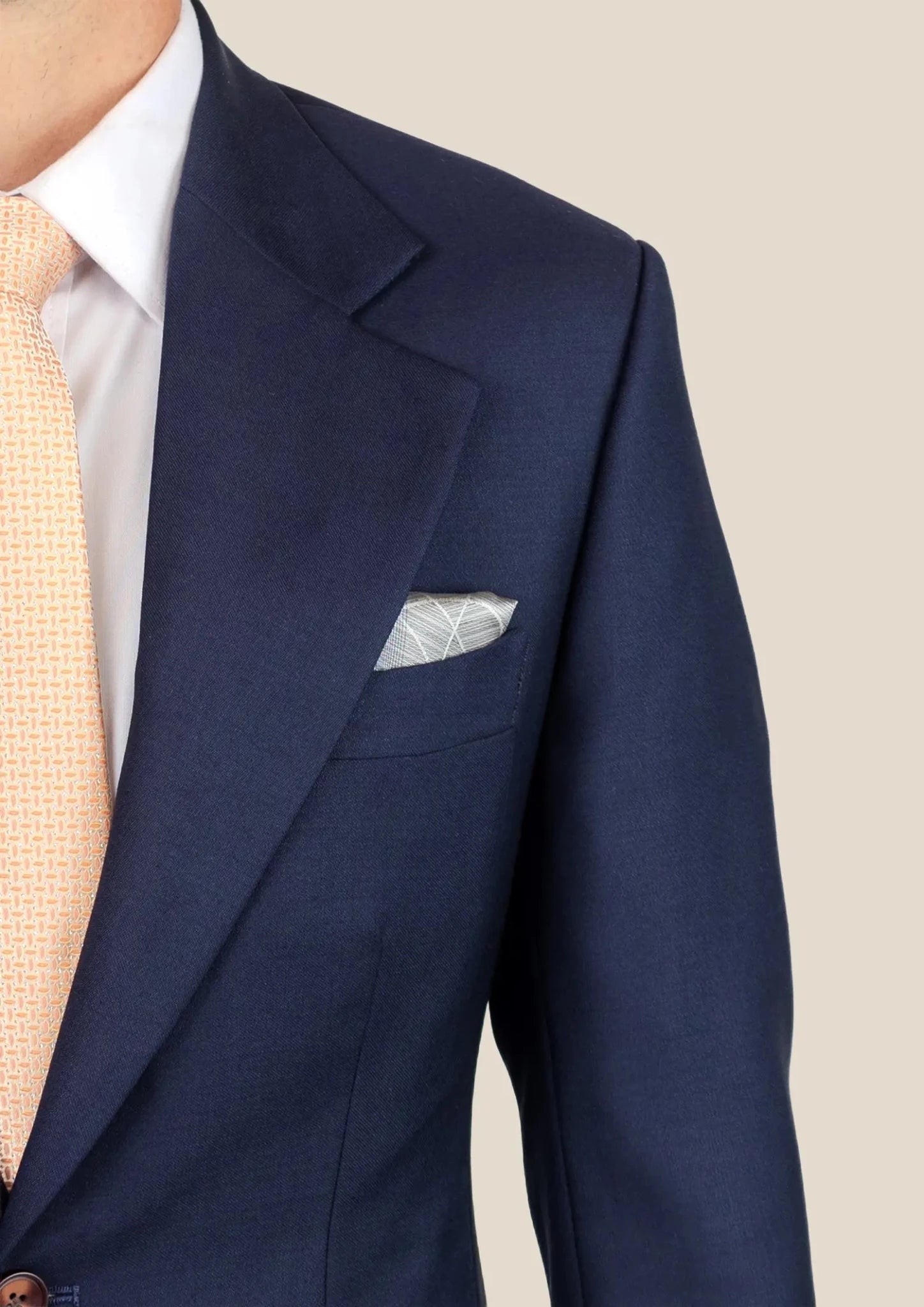 Midnight Blue Mohair Jacket - SARTORO957