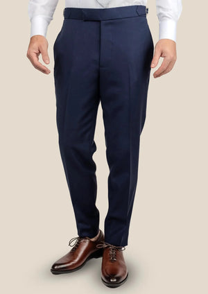 Stratos Blue Mohair Pants