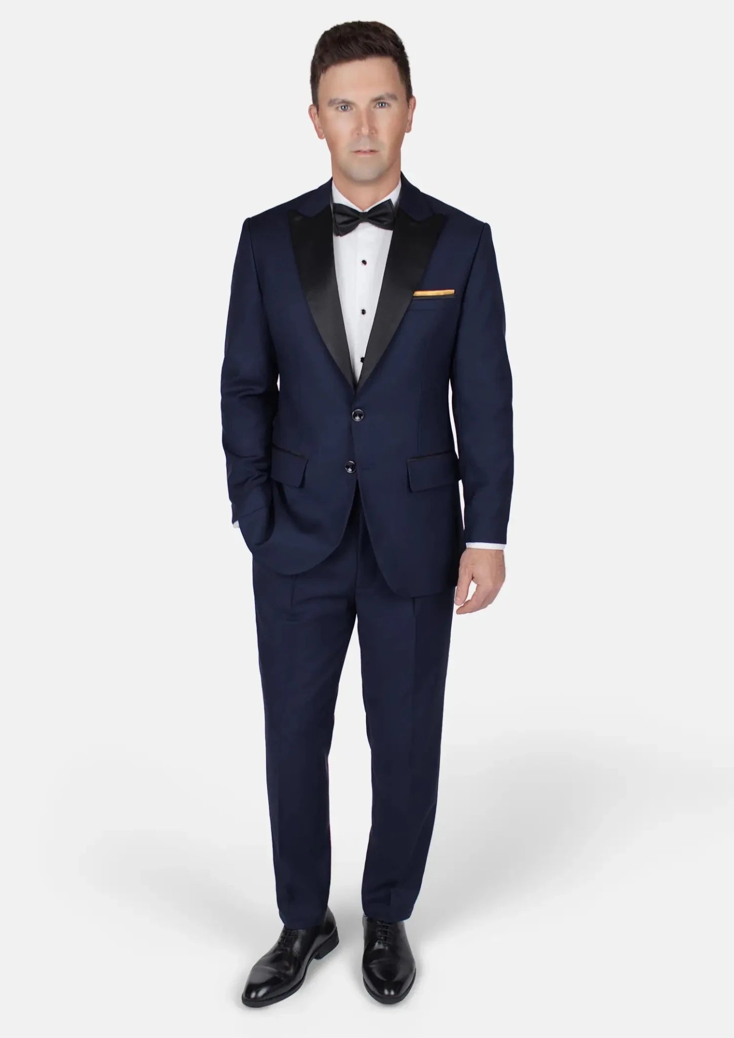 Midnight Blue Mohair Tuxedo - SARTORO454