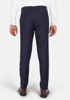 Midnight Blue Pinstripe Pants - SARTORO93