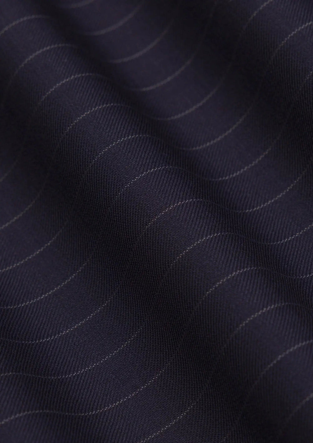 Midnight Blue Pinstripe Vest843