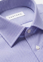 Midnight Micro Dot Shirt - SARTORO676