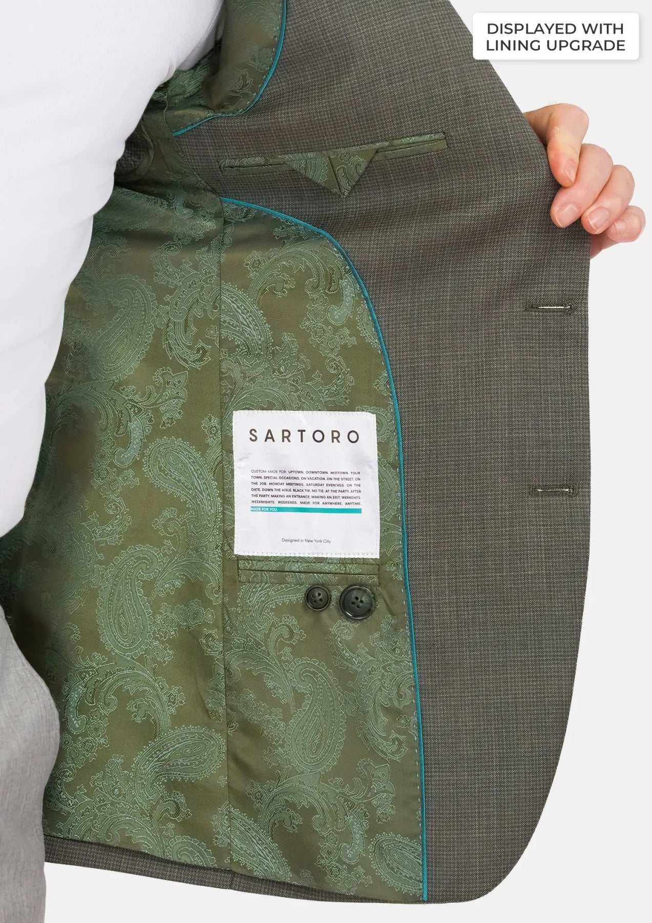 Midtown Sage Ellis Jacket - SARTORO