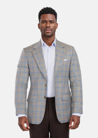 Milano Grey Checked Jacket - SARTORO156