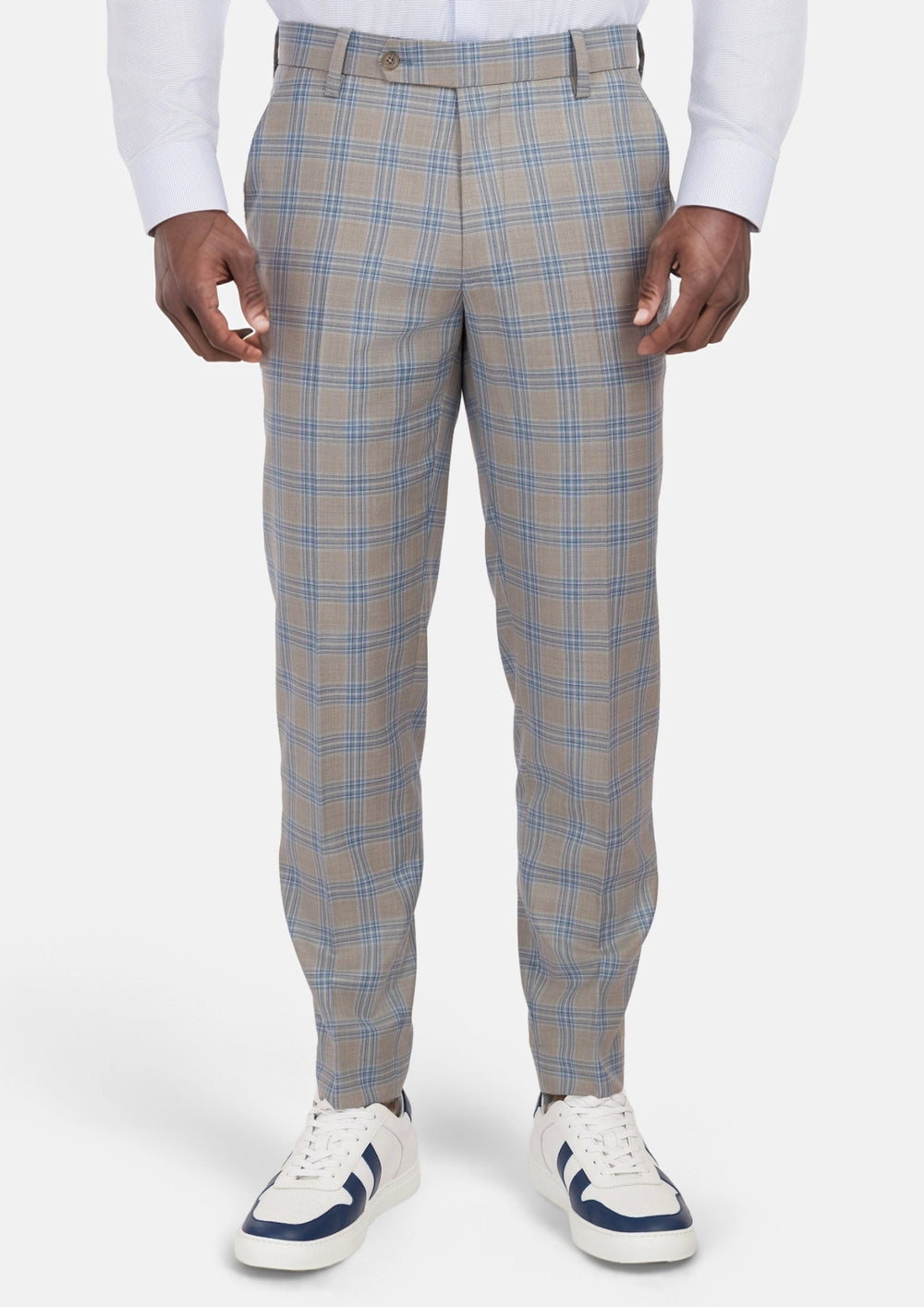 Milano Grey Checked Pants424