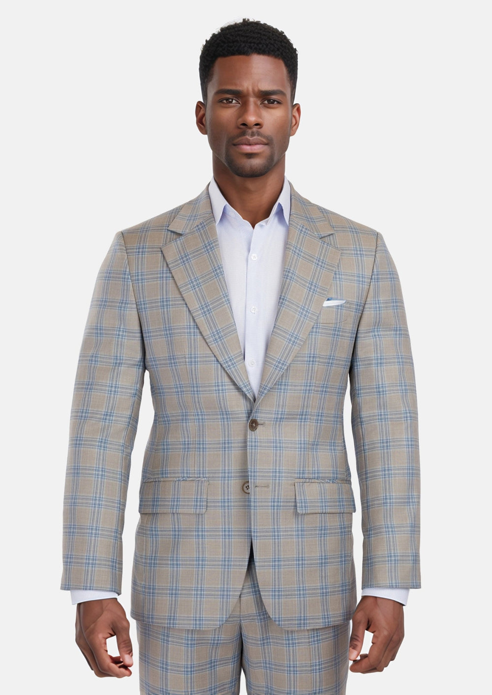 Milano Grey Checked Suit566