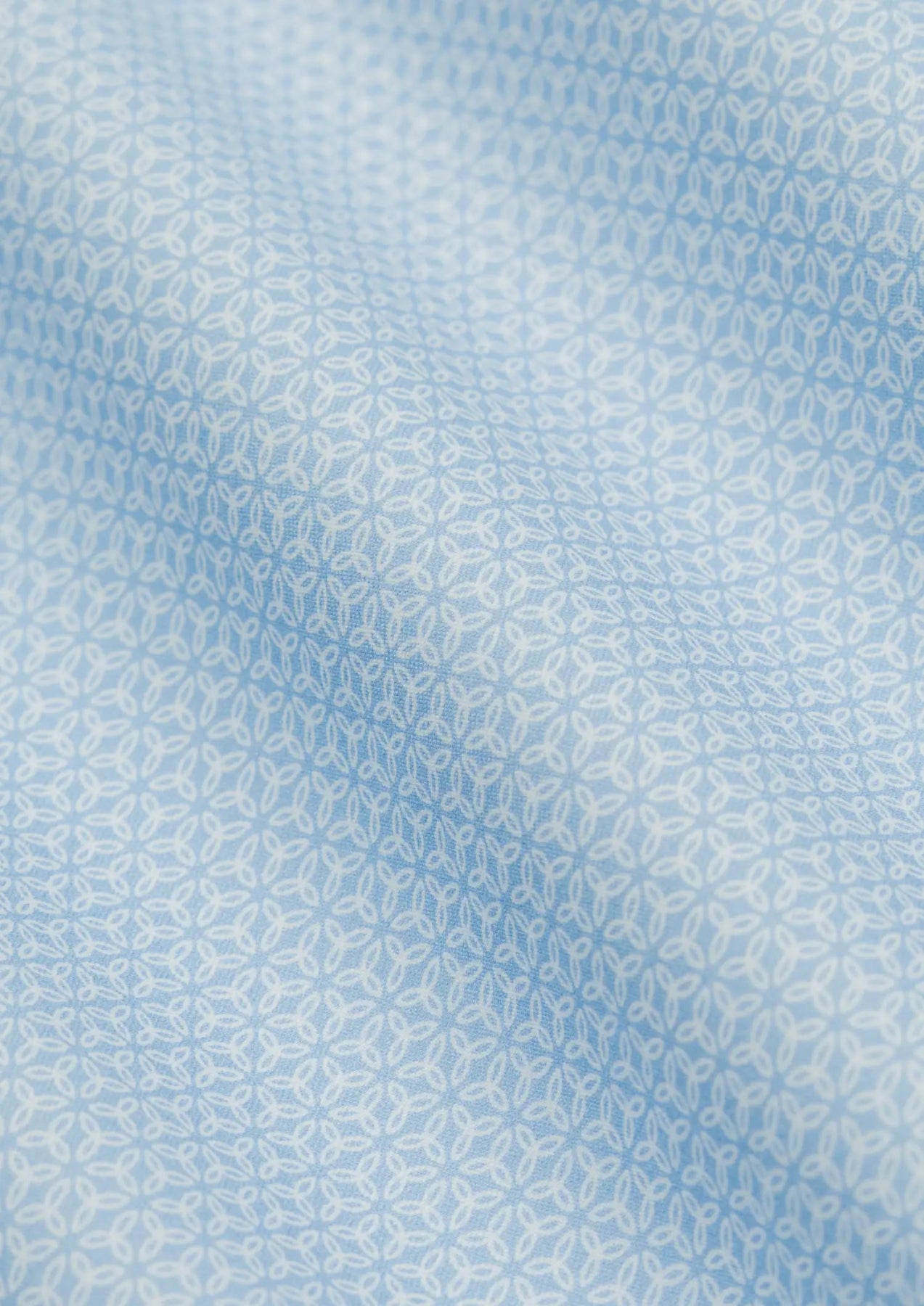 Mini Sky Blue Trefoil Shirt - SARTORO