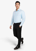 Mini Sky Blue Trefoil Shirt - SARTORO539