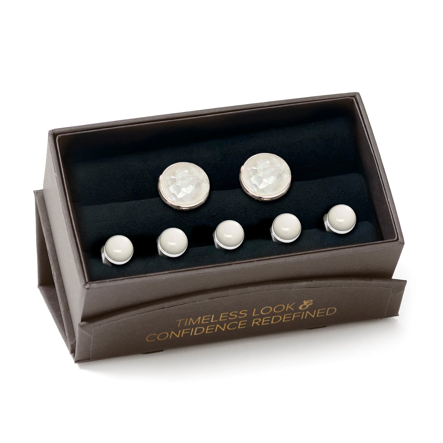 Mixed Mother of Pearl 5-Stud Set - SARTORO14