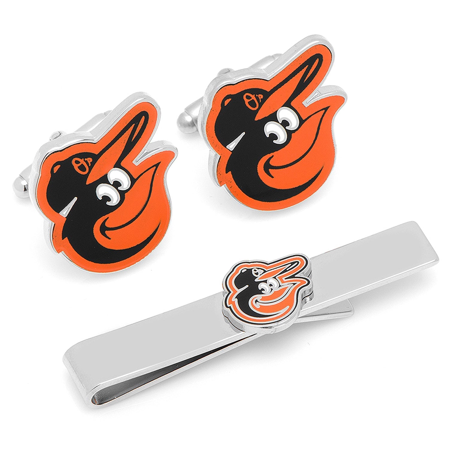 MLB Baltimore Orioles Cufflinks and Tie Bar Gift Set363