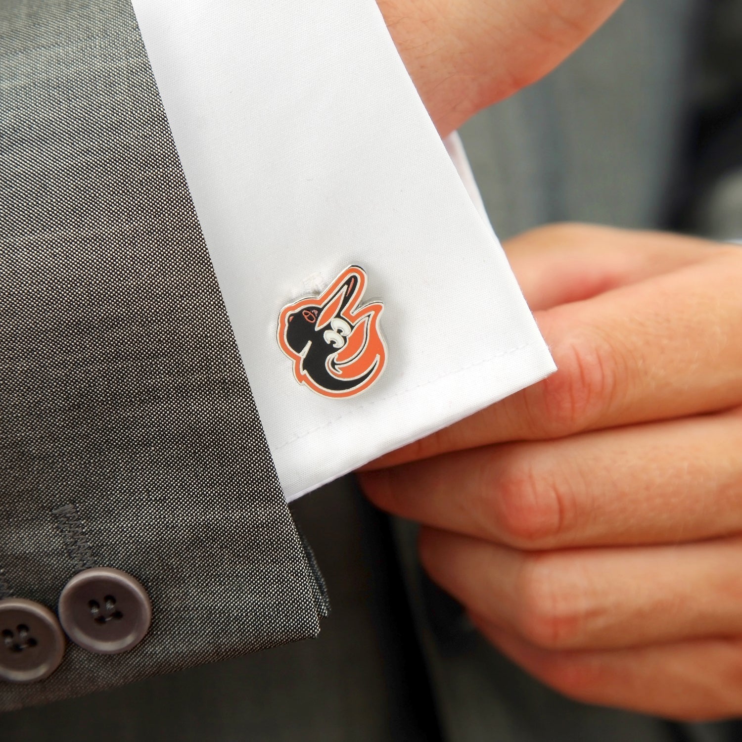 MLB Baltimore Orioles Cufflinks - SARTORO425