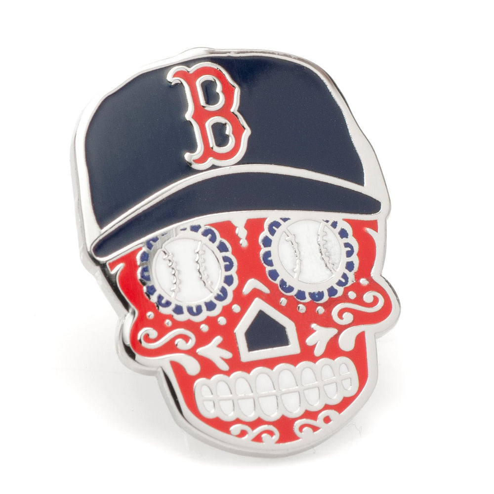 MLB Boston Red Sox Sugar Skull Lapel Pin404