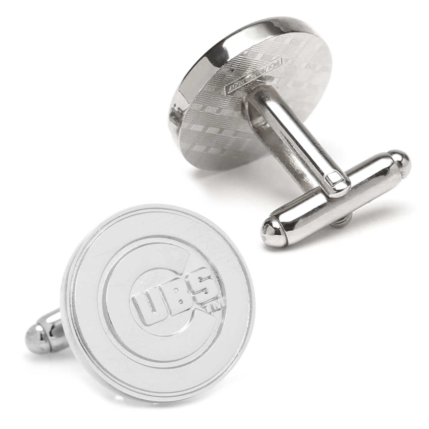 MLB Chicago Cubs Silver Edition Cufflinks - SARTORO557