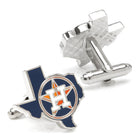 MLB Houston Astros State Shaped Cufflinks - SARTORO207