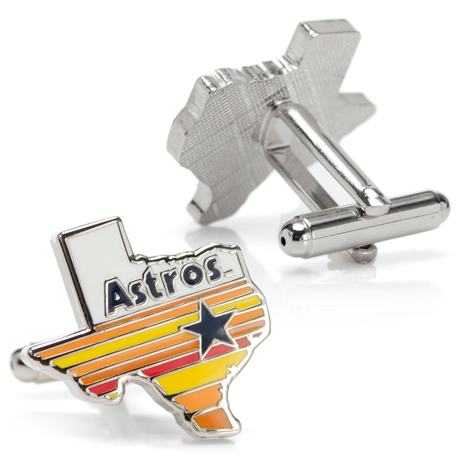 MLB Houston Astros Tequila Sunrise Cufflinks - SARTORO565